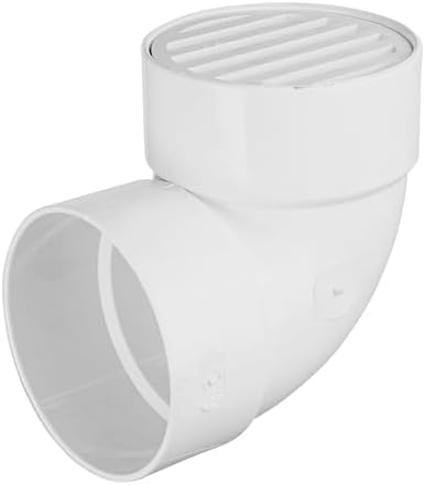 NDS 4-Inch Round PVC Drained Leaves White