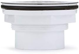 Oatey 42097 101 PS PVC-Solvent Weld Shower Drain with Stainless Steel Strainer