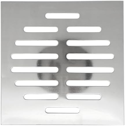 NGeGe Two-Piece 5Inch Stainless Steel Floor Drain Cover