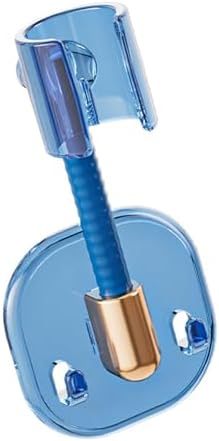 Restokki Blue Shower Holder Bracket Adjustable Durable