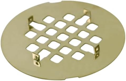 Sturdy 4-14 Gold Shower Drain Cover