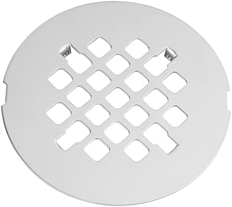 Artiwell 4-14 OD Snap-in Shower Drain Cover Chrome Plated