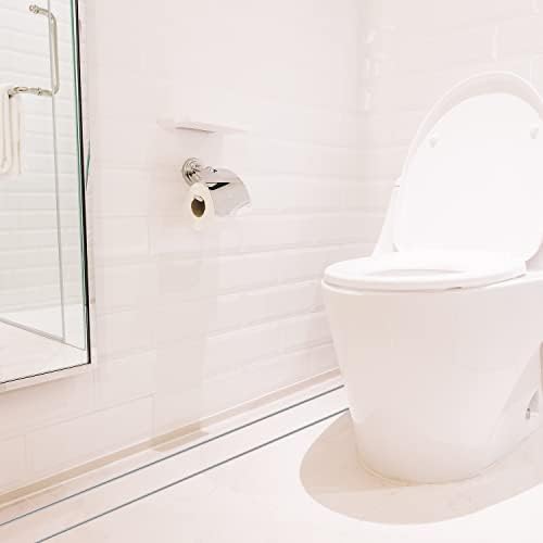 Lauxes Drains 84 Inclusive Linear Shower Drain with Tile Insert
