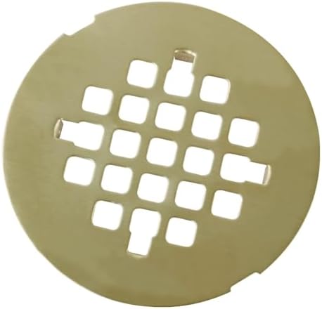 Sturdy 4-14 Gold Shower Drain Cover