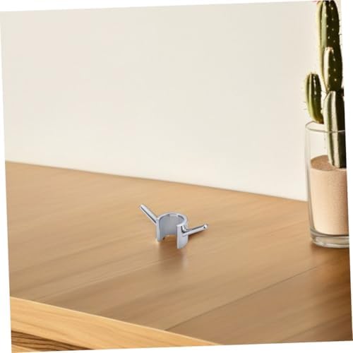 Alipis 2-Piece No-Drill Shower Hook Space-Saving Design