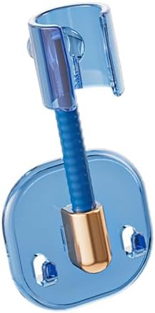 Restokki Blue Shower Holder Bracket Adjustable Durable