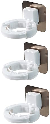 3-Piece Wall-Mounted Shower Gel Holders
