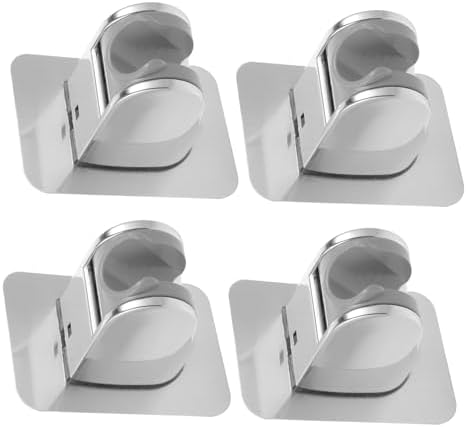 HOMSFOU 2 Set Shower Bracket with Dual Hose
