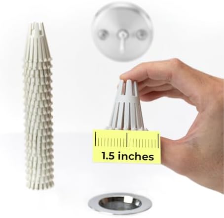 Disposable Mini Hair Claw 20 Pack Bathtub Strainer
