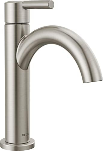Delta Single Hole Faucet Brushed Nickel