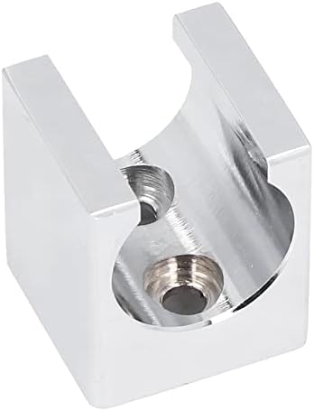 Tomotato Sturdy Chrome Metal Handheld Shower Head Holder Easy to Mount