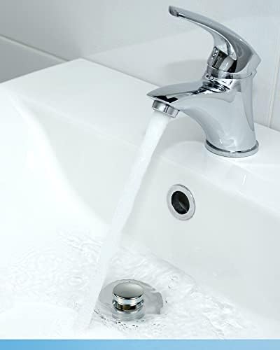 Tgosomt bathroom sink stopper - premium chrome finish for hassle-free draining
