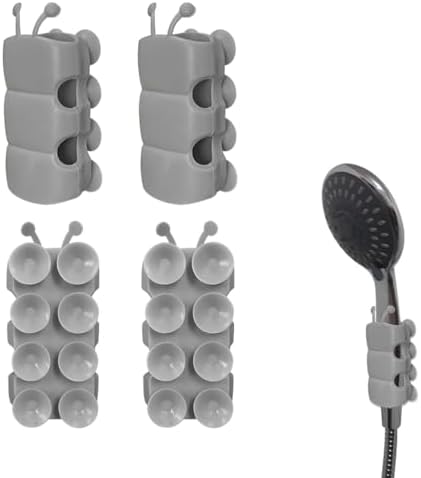 Zhuhai 4 Pcs Silicone Shower Suction Cup Head Holder