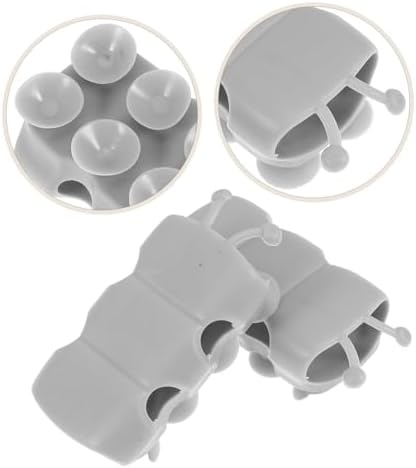 Suction Cup Wall Mount Shower Holder 2-Piece