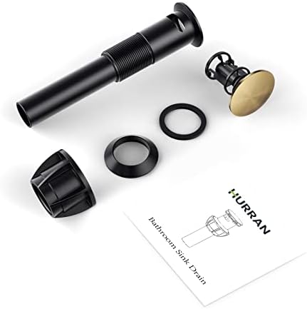Rugged Yet Smooth Bathroom Sink Drain with Overflow Hurran