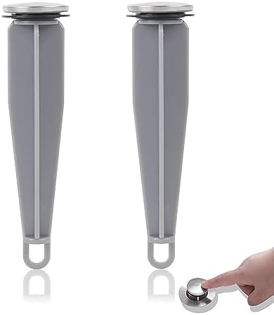 Calvana 2-Pack Bathroom Sink Pop-Up Stoppers - Chrome Finish