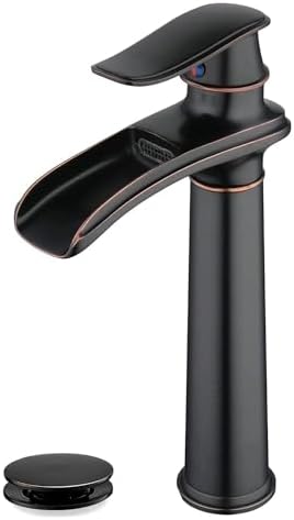 Luxury-Grade Bathroom Faucet 600000 Hydraulic Test Oil Rubbed Bronze 45mm Spout Length
