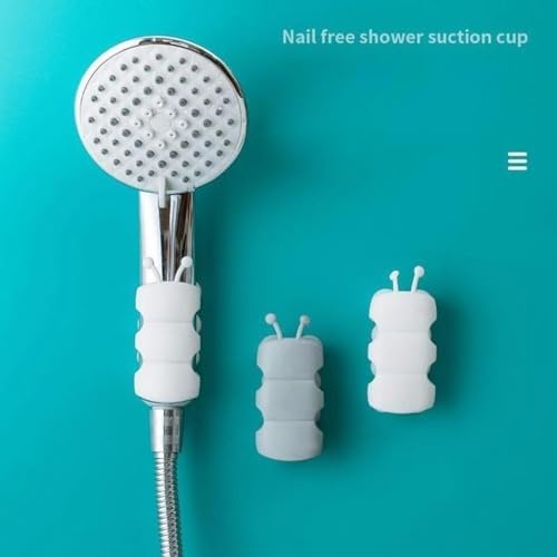 No Punch Shower Holder with Suction Cup