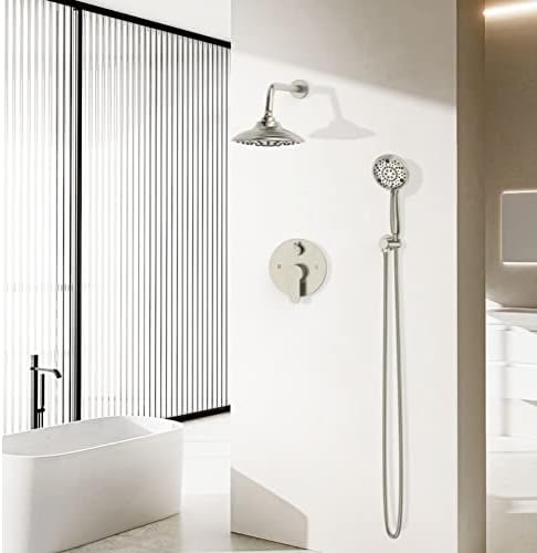 Versatile Flow dual action shower system for modern home
