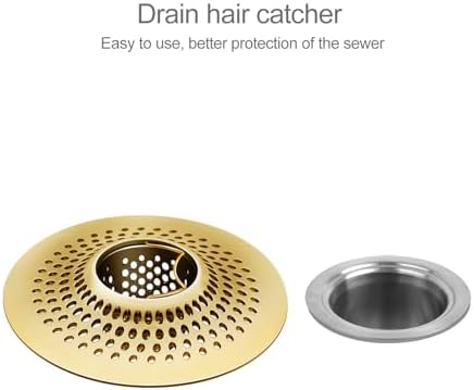 LEKEYE Detachable Shower Drain Hair Catcher