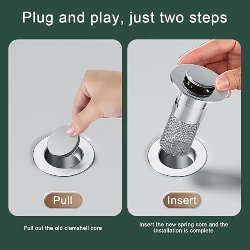Clog-Preventing Sink Stopper
