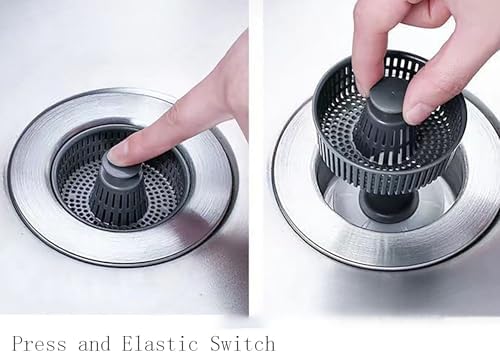 odor-proof stainless steel drain strainer for bathroom and kitchen sinks