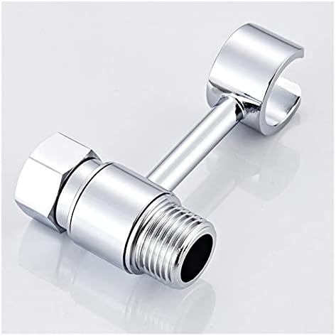 AISHANBAIHUODIAN Wall Shower Head Holder Bracket - Silver