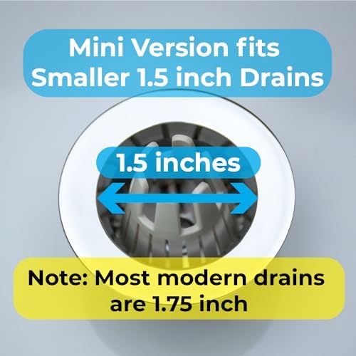 Disposable Mini Hair Claw 20 Pack Bathtub Strainer