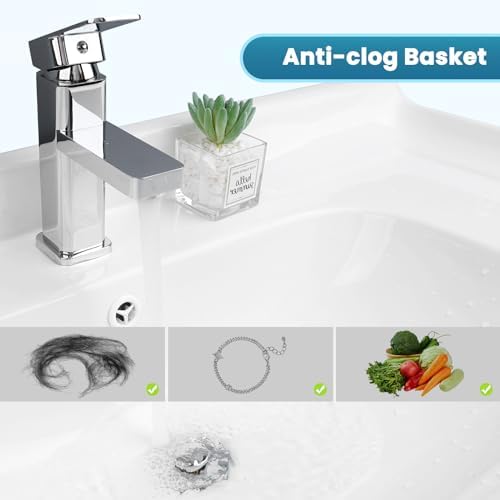 Hygie Rinse 2-in-1 Sink Stopper
