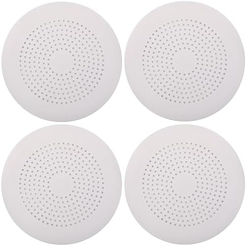 4-Pack Silicone Hair Catcher for Bathroom Kitchen - Durable Easy to Install