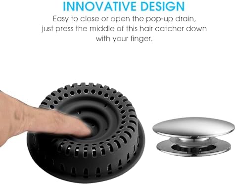Drain Hair Catcher by Aojuxix - Prevents Hair Clog Enhances Shower Experience
