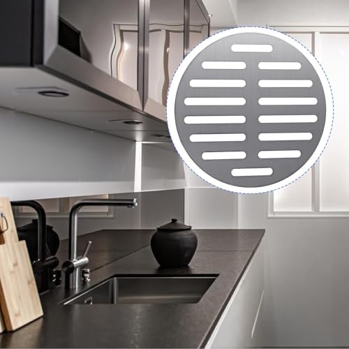 Styquenzer 6-inch Stainless Steel Round Floor Drain Cover