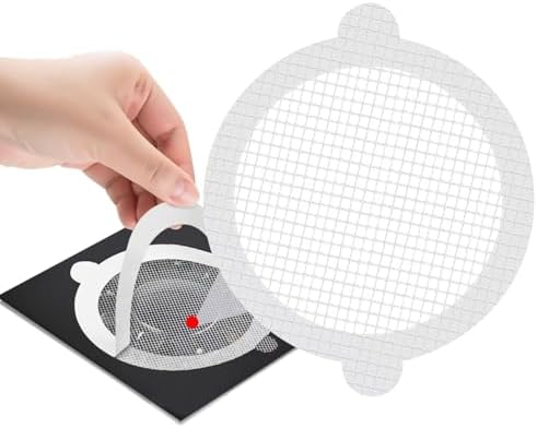 50 PCS Disposable Shower Drain Hair Catcher forPet Hair Collection