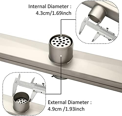 Sturdy Linear Showers Drain 32-inch