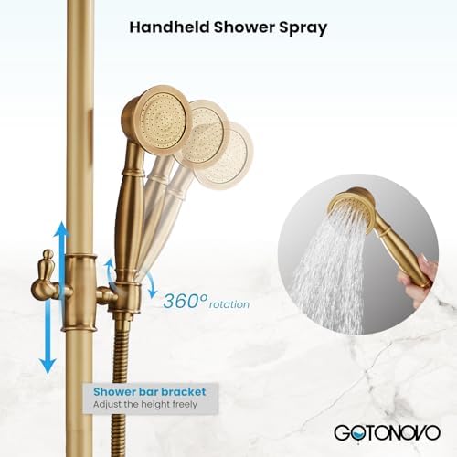Gotonovo Exposed Bathroom Shower System