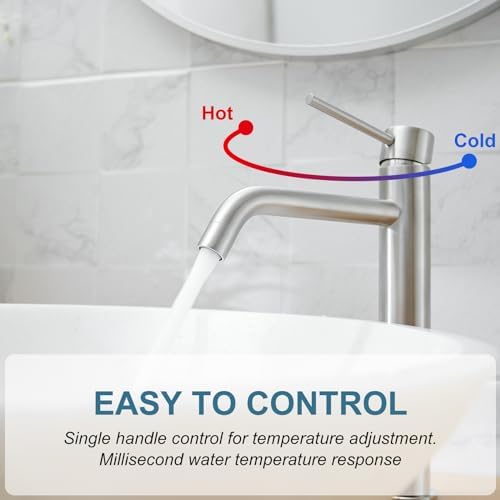 Elegant Vessel Sink Faucet