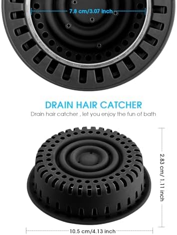 Drain Hair Catcher by Aojuxix - Prevents Hair Clog Enhances Shower Experience