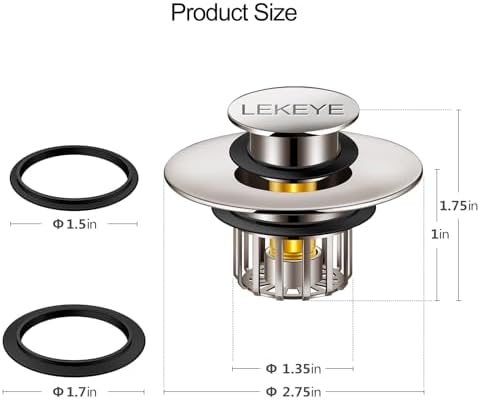 LEKEYE Tub Stopper