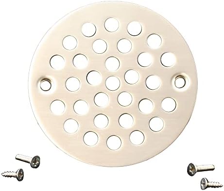 Jones Stephens C60814 Strainer Satin Nickel Premium Bathroom Drain Solution