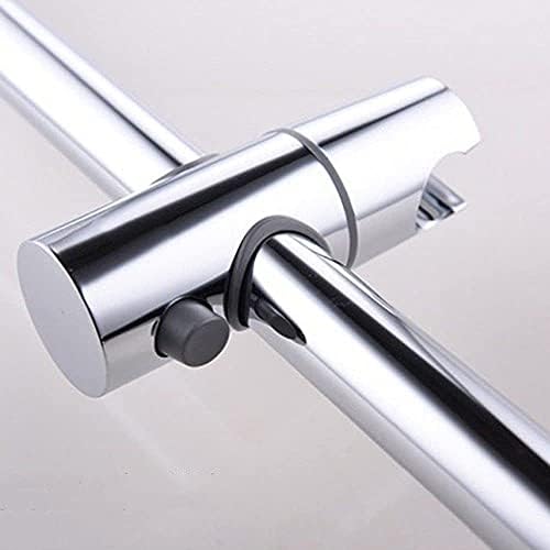 Sturdy 25mm ABS Adjustable Shower Rail Bracket for Bathroom Installation