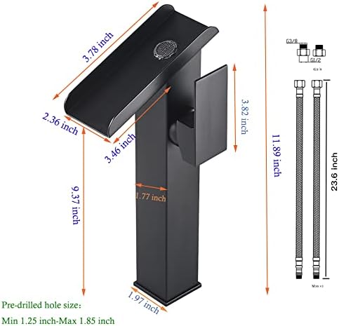 Chiczam 3 Color Changing LED Bathroom Faucet