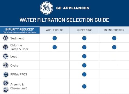 Pure Water Shower by GE Removes Chlorine Easy to Install