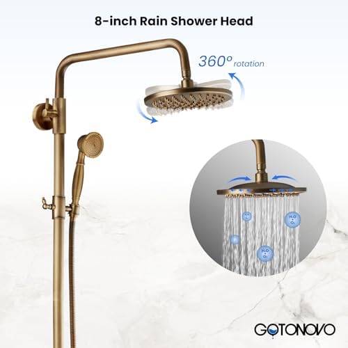 8-Inch Exposed Bathroom Faucet