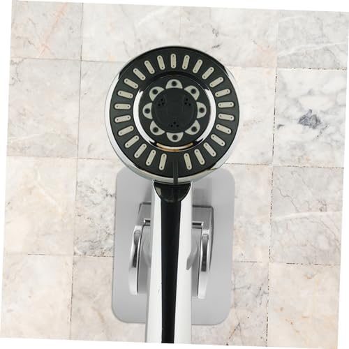 HOMSFOU 2 Set Shower Bracket with Dual Hose