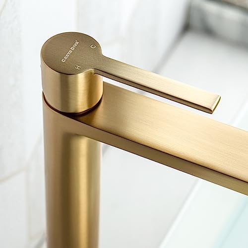 Casta Diva Tall Faucet for Vessel Sinks Single Handle Rust-Resistant
