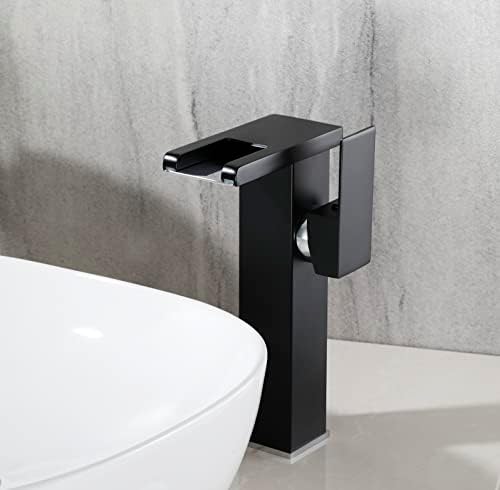 Schuitt Black 3-Color LED Faucet