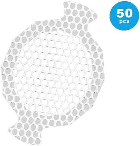 INVIHUG 50-Pack Disposable Mesh Hair Drain Catcher
