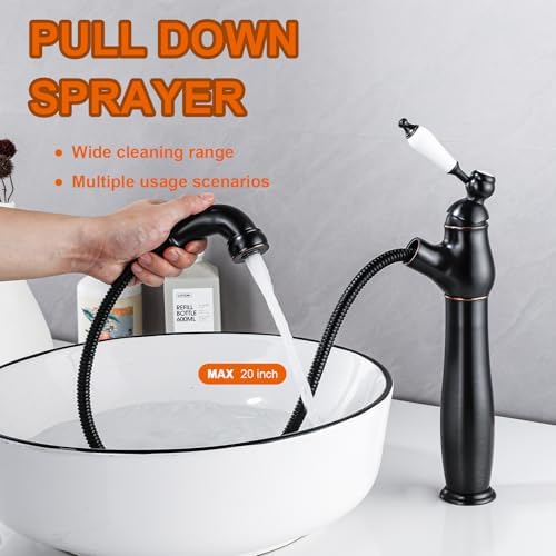 Vibrant Farmhouse Bathroom Faucet with Oil-Rubbed Bronze Finishes