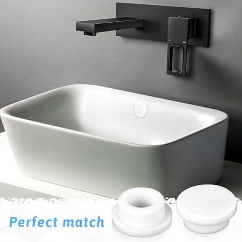 6-Piece Drain Covers - bathroom sink overflow protection