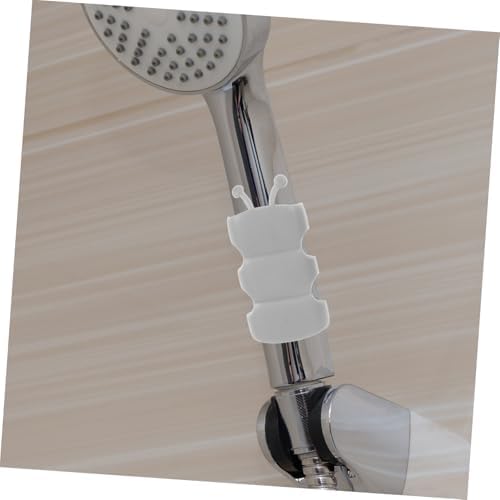 Adjustable 2-Piece Shower Bracket with Suction Cup for Bathroom Fixes